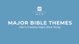 Men's Tuesday Night Bible Study