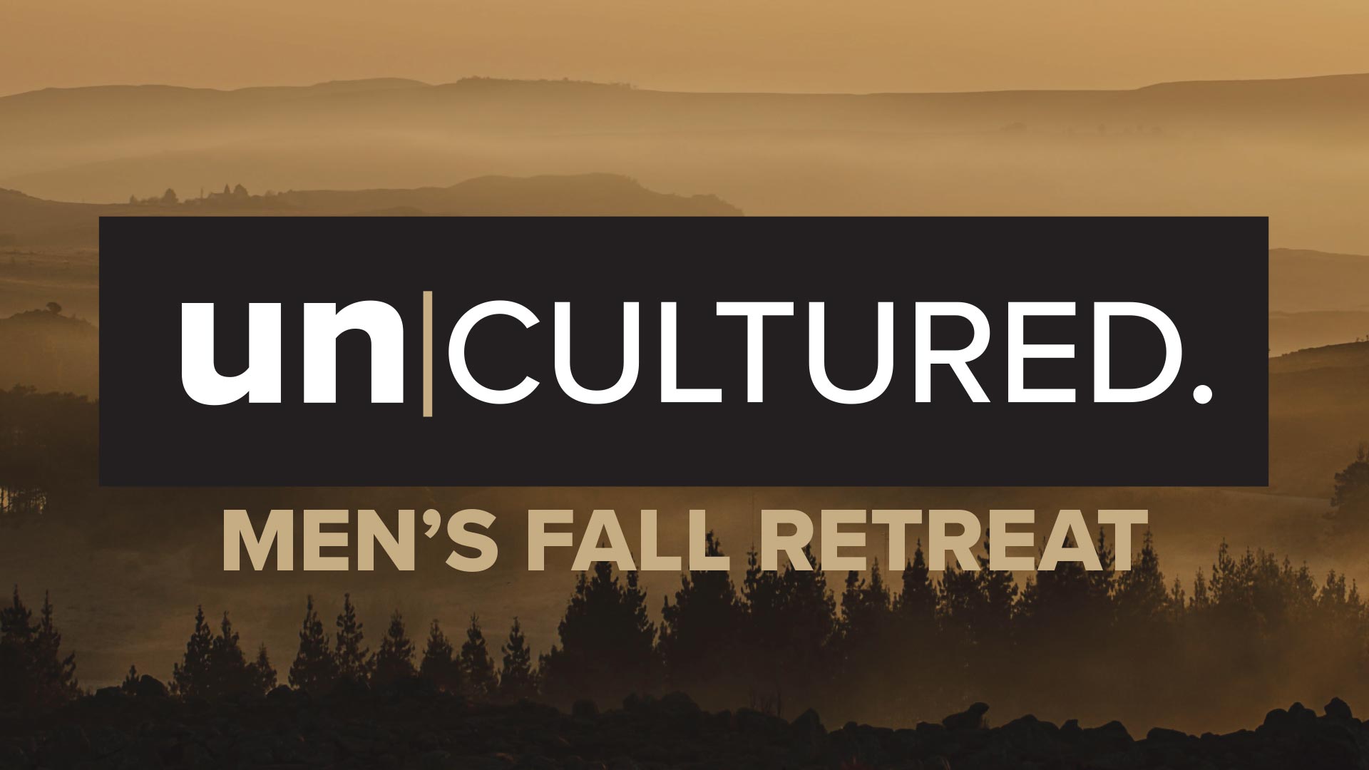 Men's Fall Retreat